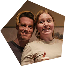 Veronika Langmo og Aleksander Kristiansen